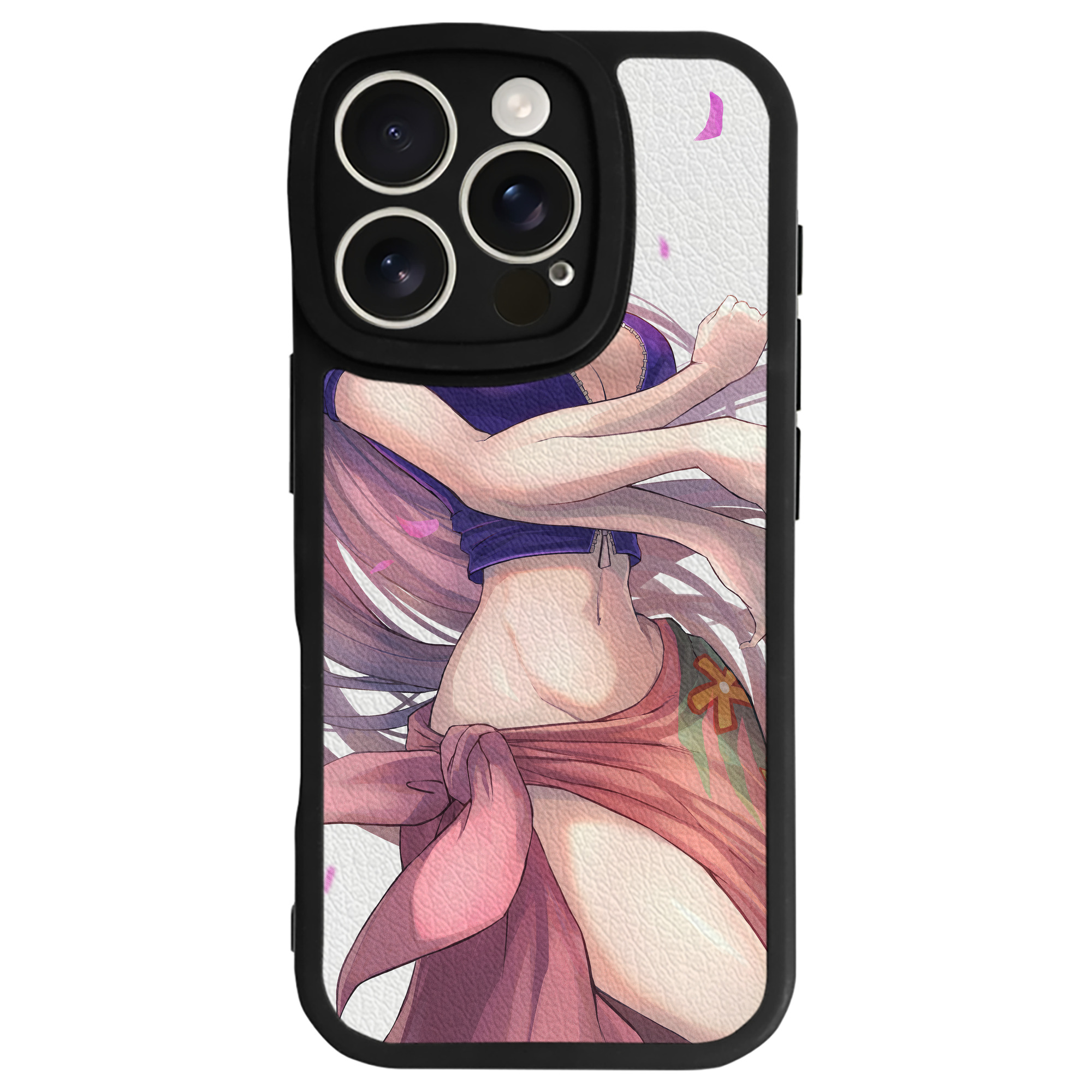 （画像用） ワンピース ONE PIECE 【iPhone 16シリーズ対応】シリコンスマホケース（レザー調） 材質：シリコン